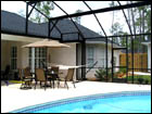 Bronze Pool Enclosure Dome Roof Style 